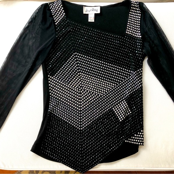 Joseph Ribkoff Top Black - Picture 1 of 2